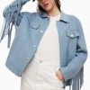 All Saints AllSaints Blue Franke Jacket
