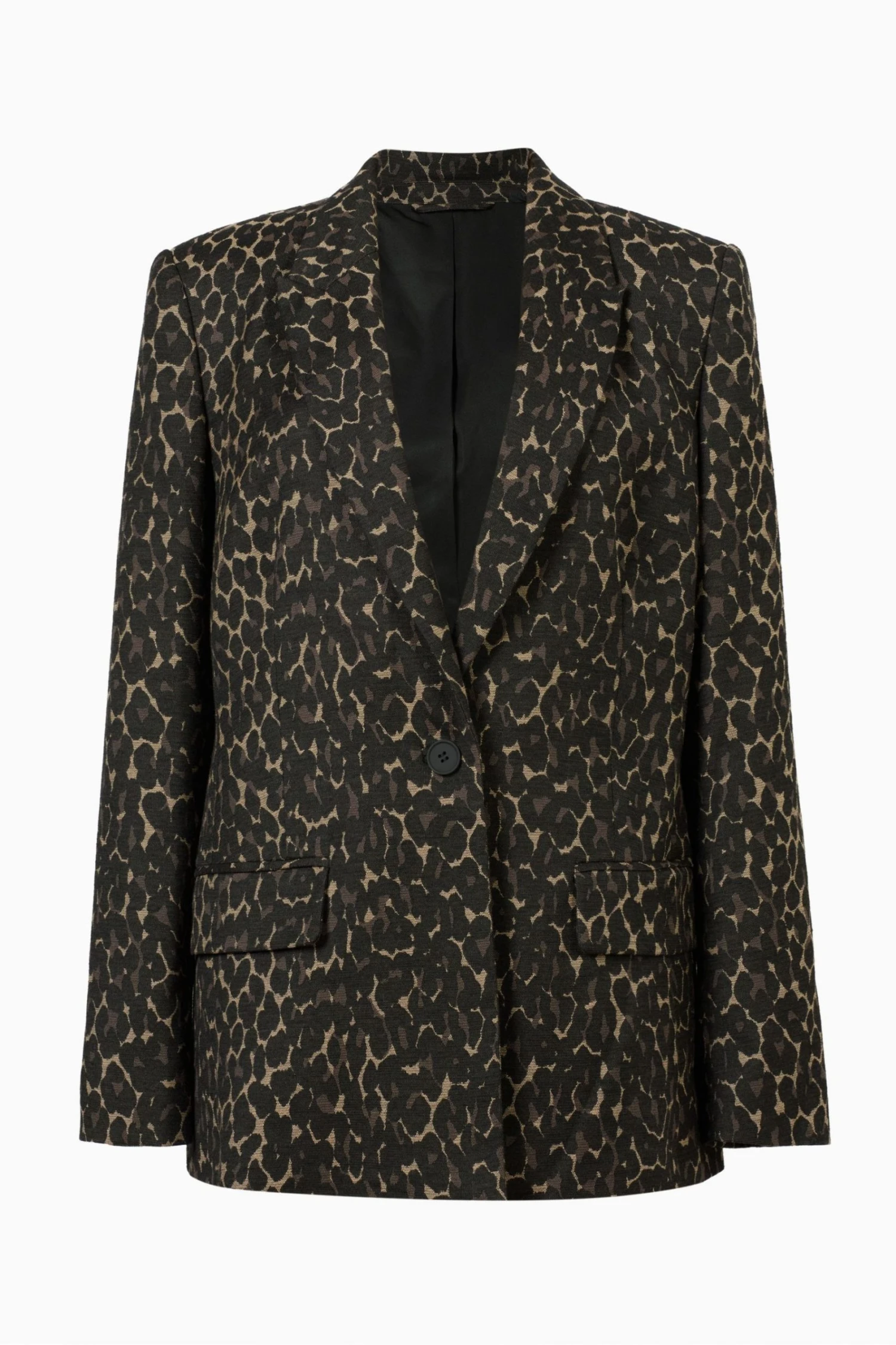 All Saints AllSaints Brown Aurora Blazer - Image 6