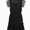All Saints AllSaints Black Perri Dress