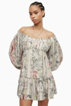 All Saints AllSaints Pink Tia Makutu Dress