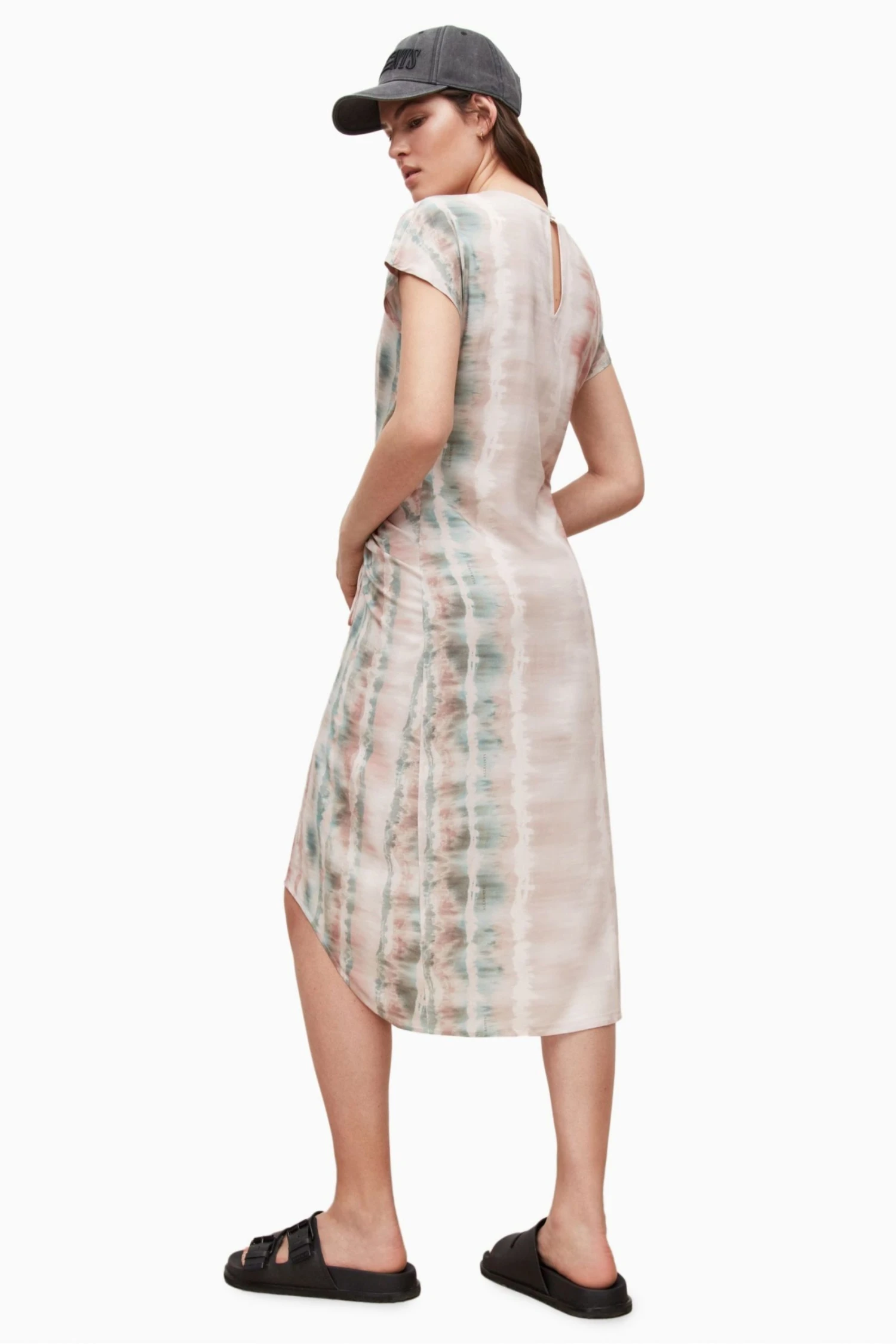 All Saints AllSaints Green Jarita Marea Dress - Image 2