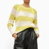 All Saints AllSaints Lou White Mesh Jumper
