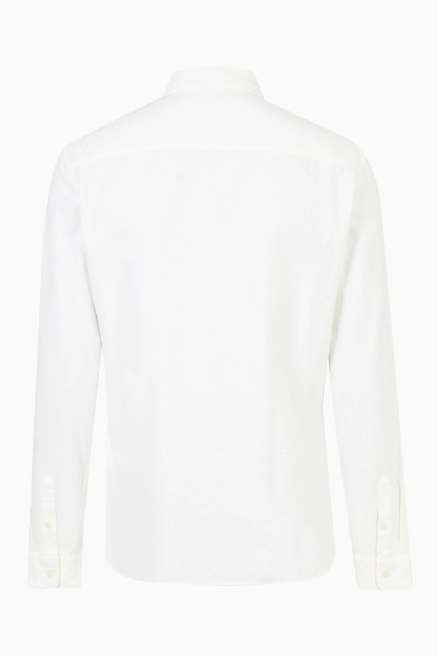 All Saints AllSaints White Lovell Long Sleeve Shirt - Image 6