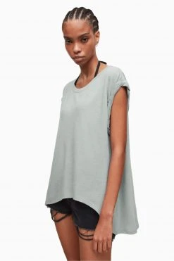 All Saints AllSaints Sanza Blue Tank