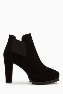 All Saints AllSaints Black Sarris Suede Boots