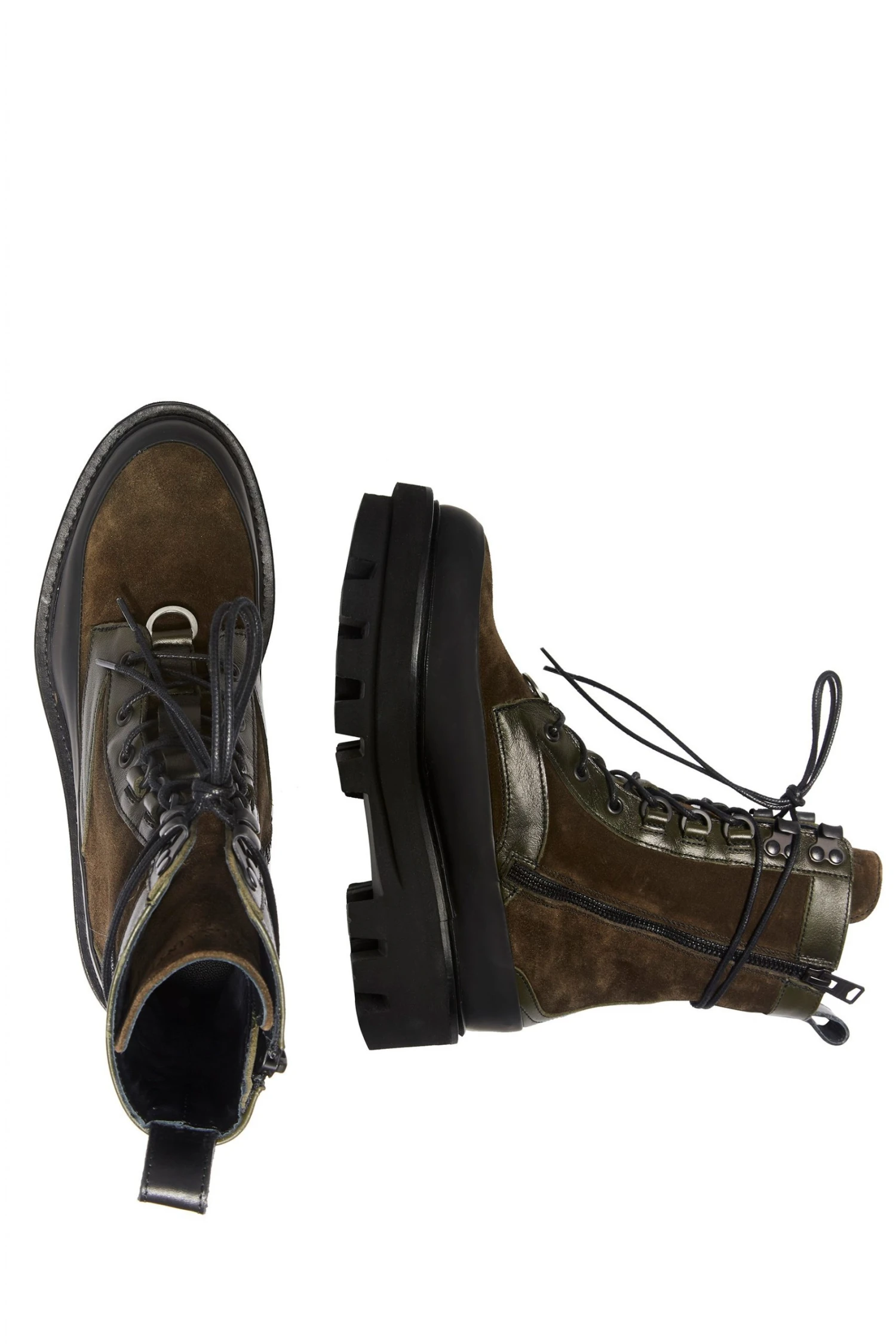 All Saints AllSaints Bexley Lace Up Boot - Image 4