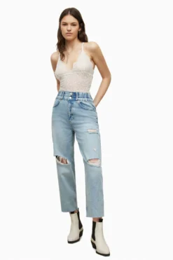 All Saints AllSaints Blue Hailey Jeans