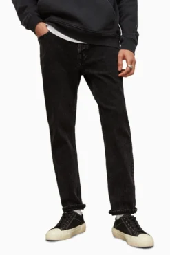 All Saints AllSaints Black Dean Slim Fit Jeans