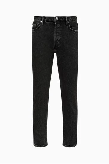All Saints AllSaints Black Dean Slim Fit Jeans - Image 6
