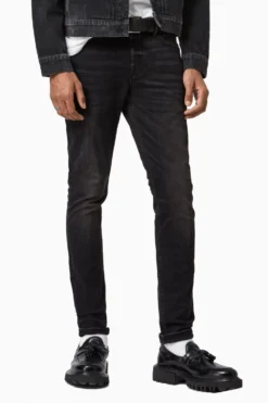 All Saints AllSaints Black Ronnie Skinny Fit Jeans