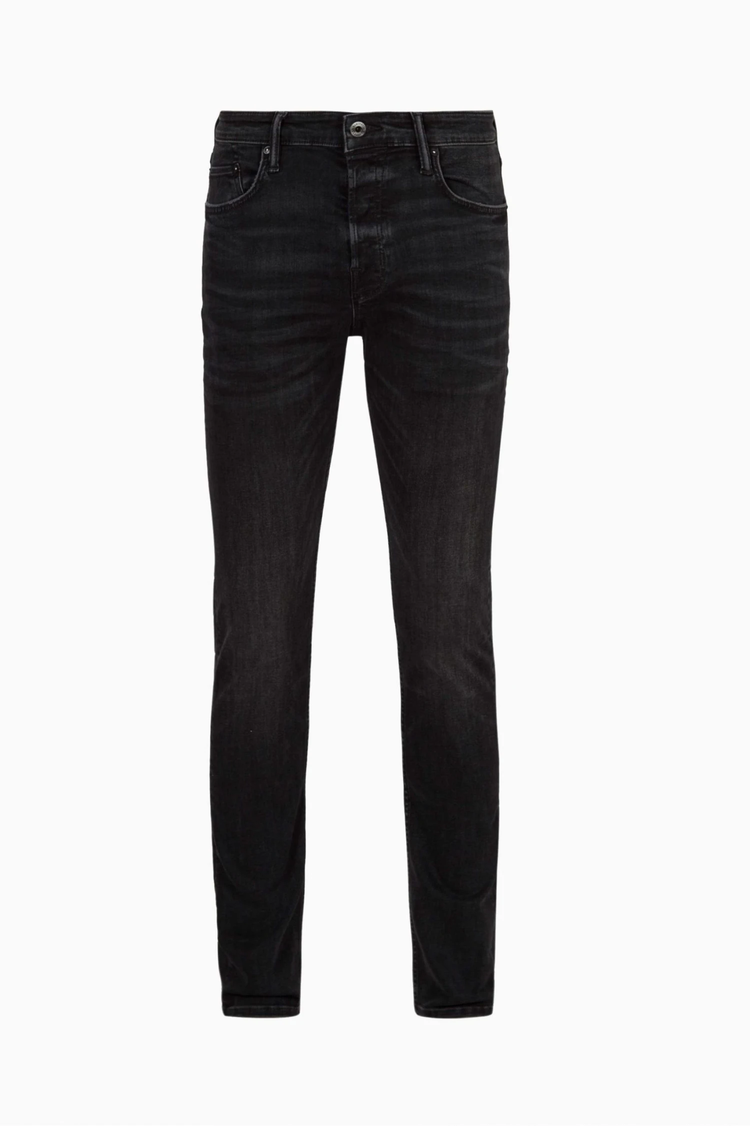All Saints AllSaints Black Ronnie Skinny Fit Jeans - Image 4
