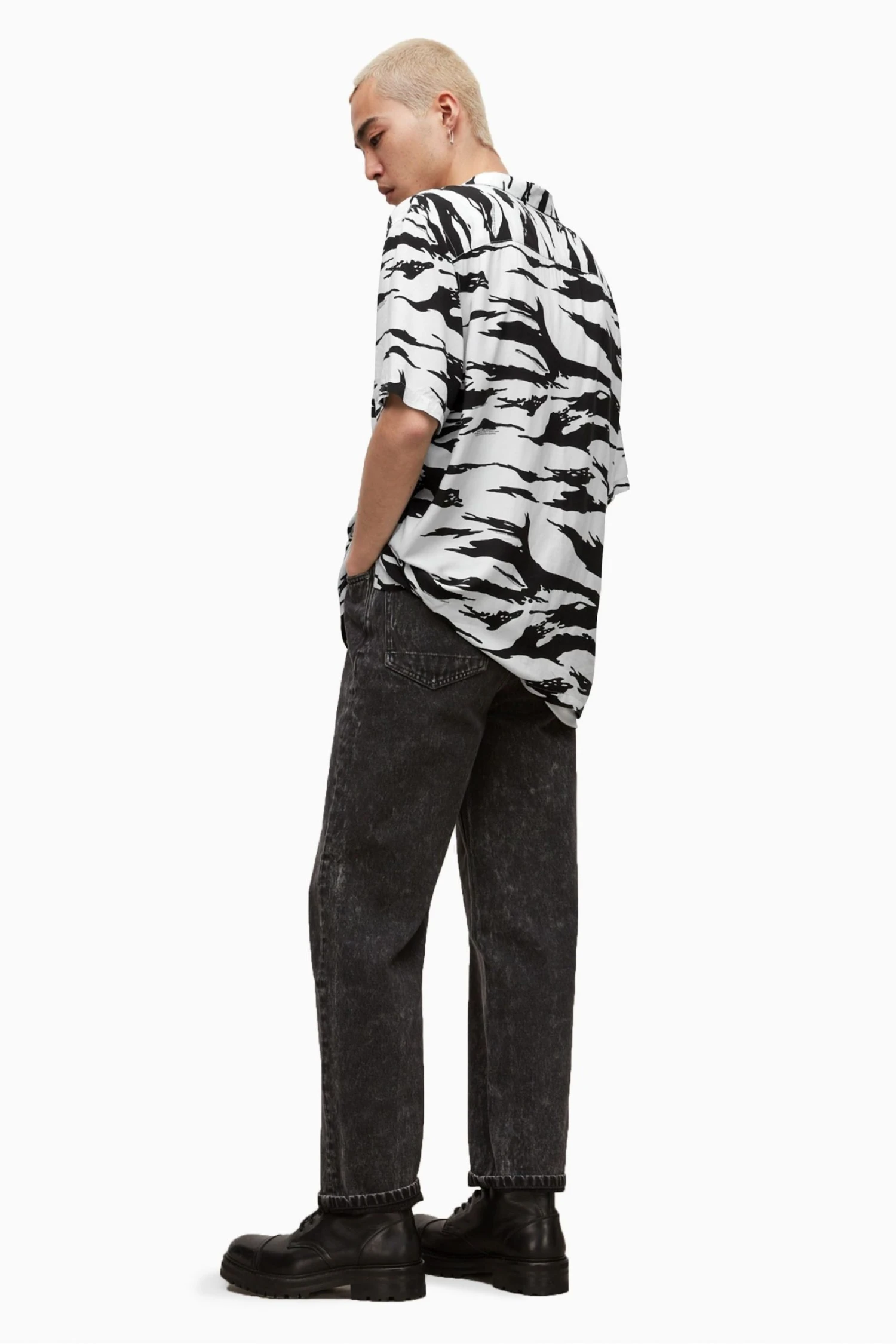 All Saints AllSaints Black Reeves Jeans - Image 2