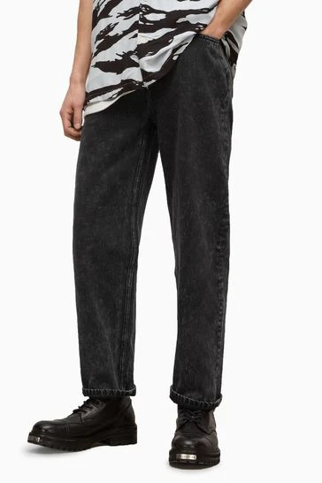 All Saints AllSaints Black Reeves Jeans - Image 7