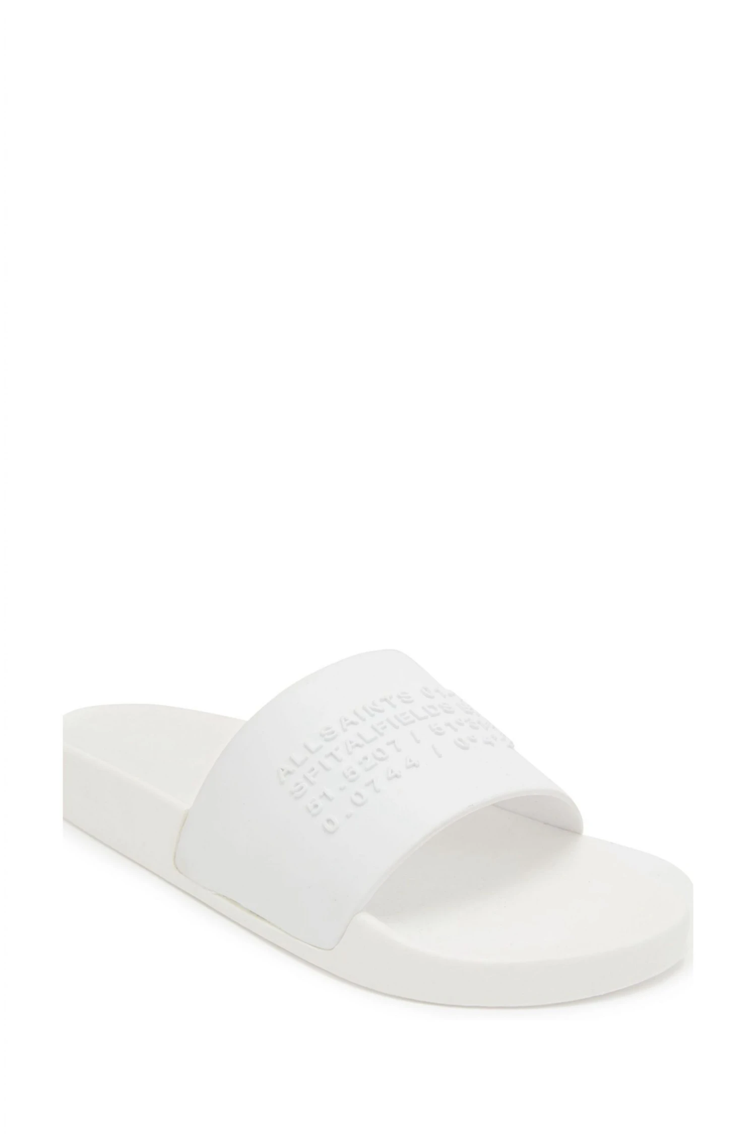 All Saints AllSaints White Renegade Sliders - Image 2