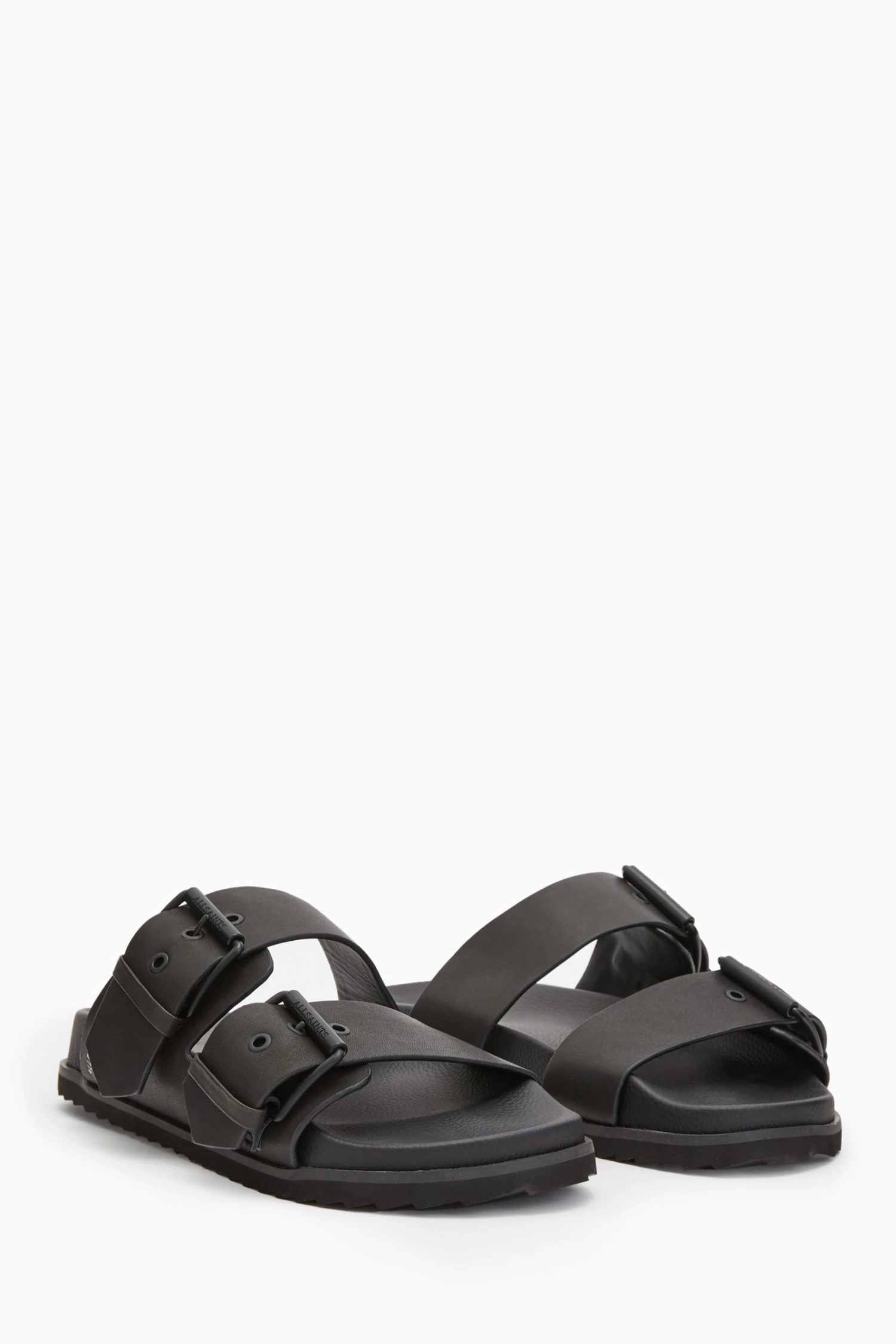 All Saints AllSaints Sian Black Sandals - Image 2