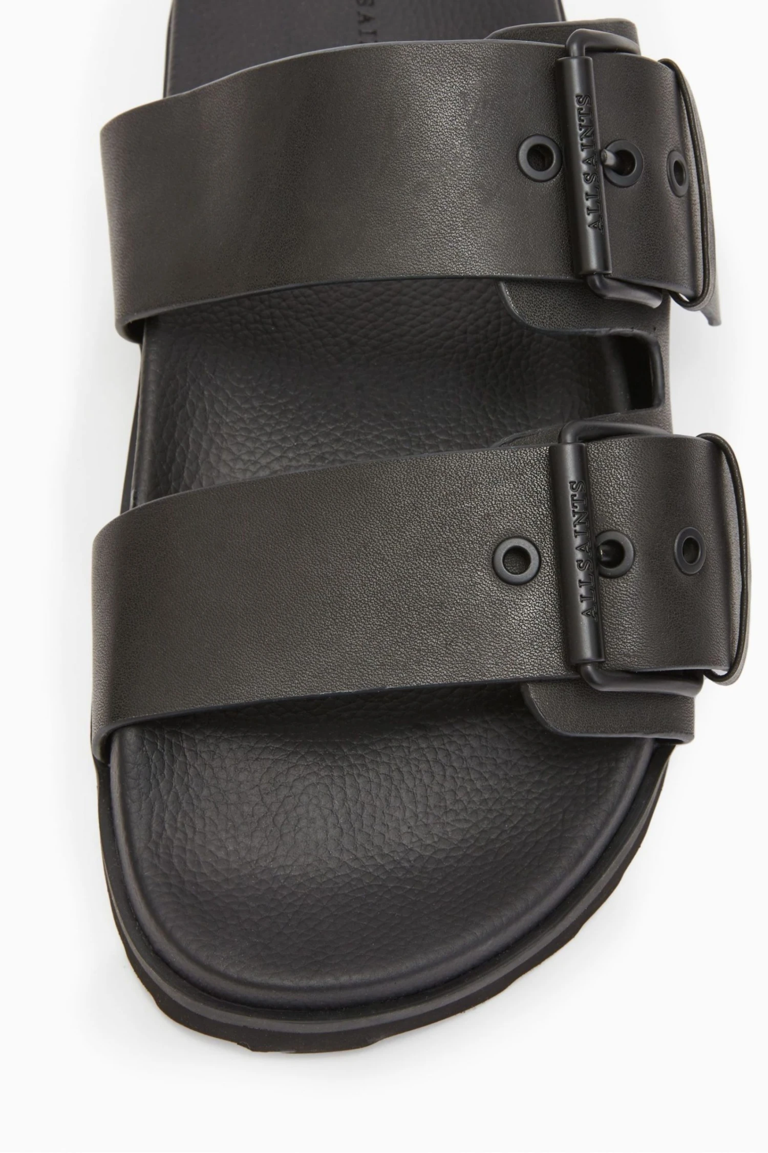 All Saints AllSaints Sian Black Sandals - Image 5