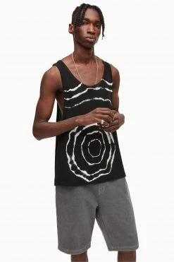 All Saints AllSaints White Tie Dye Calder Vest