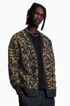 All Saints AllSaints Ezra Brown Cardigan