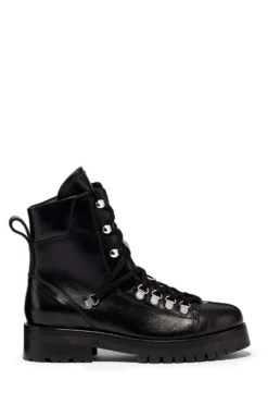 All Saints AllSaints Black Franka Ankle Calf Boots