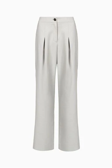 All Saints AllSaints Grey Hanah Trousers - Image 8