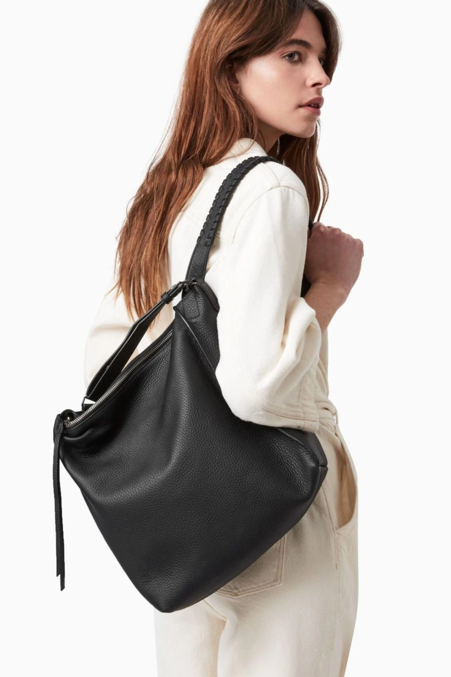 All Saints AllSaints Black Kita Sm Backpack - Image 7