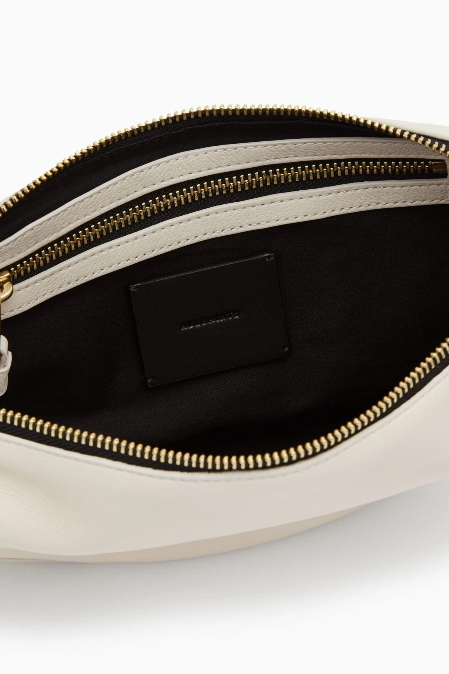 All Saints AllSaints White Half Moon Cross-Body Bag - Image 5