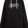 All Saints AllSaints Black Etienne Hoodie
