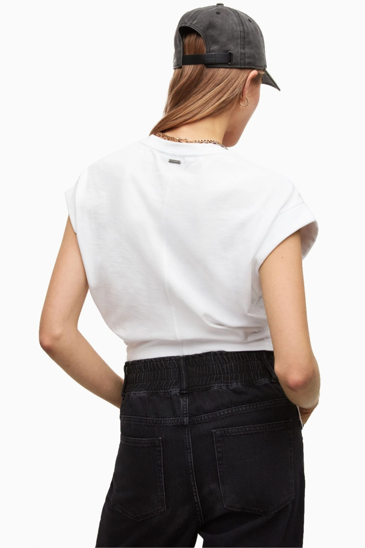 All Saints AllSaints White Mira T-Shirt - Image 2