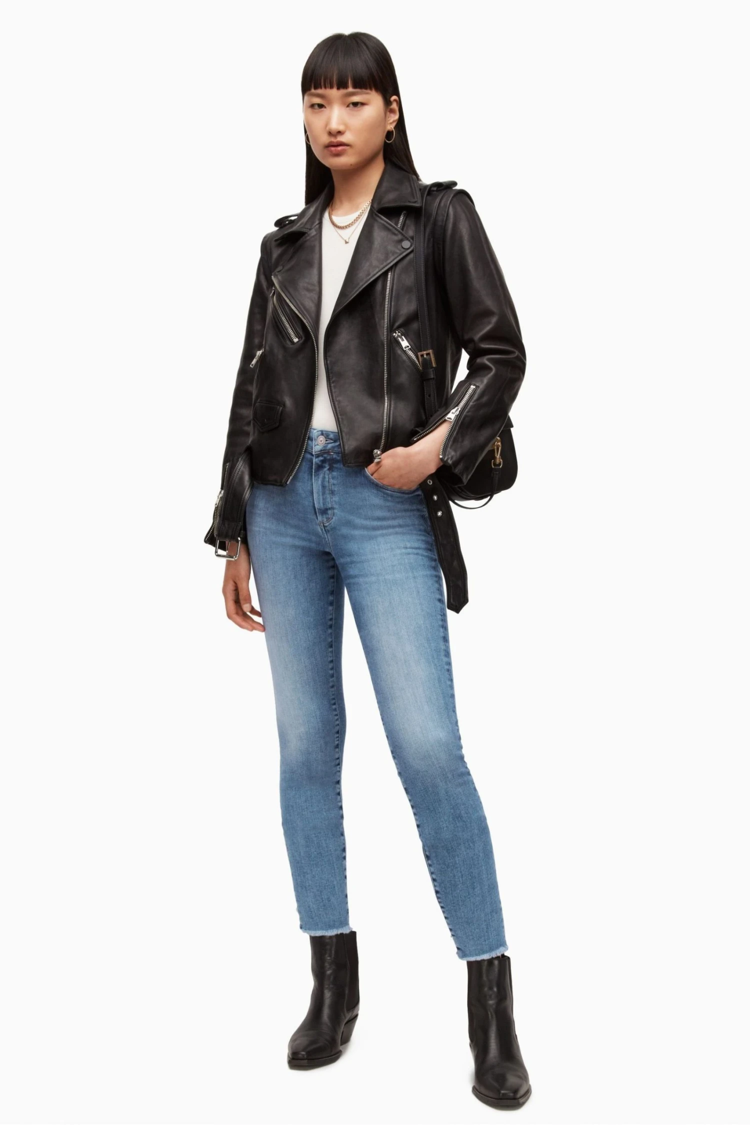 All Saints AllSaints Blue Miller Sizeme Jeans - Image 3