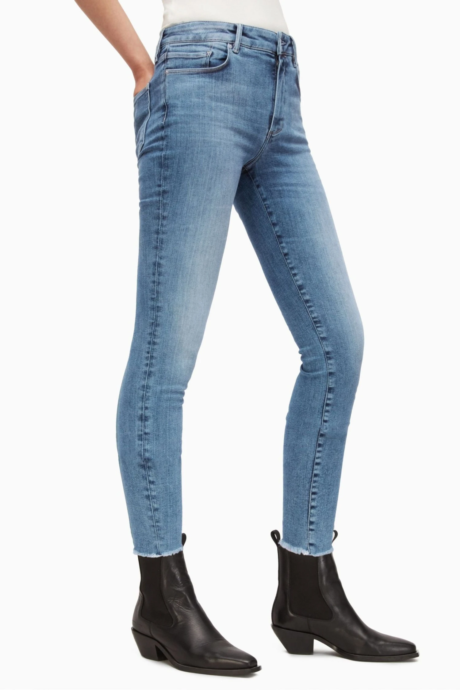 All Saints AllSaints Blue Miller Sizeme Jeans - Image 5