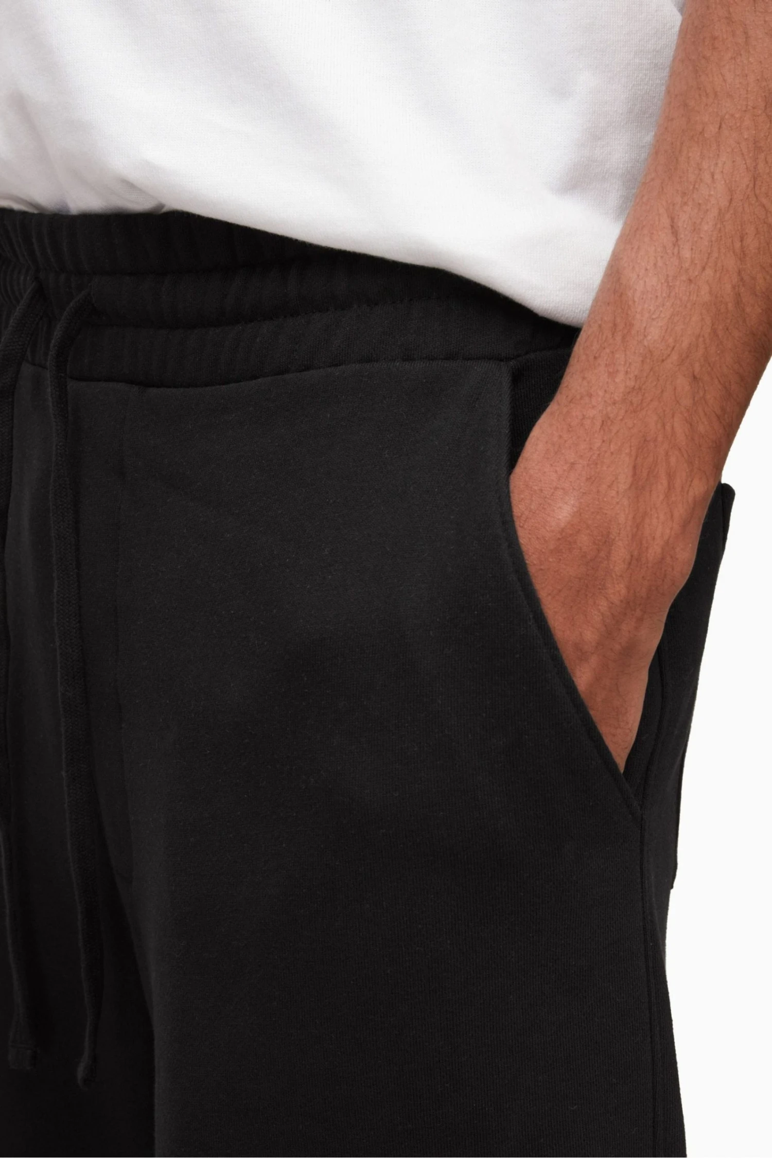 All Saints AllSaints Black Barkley Sweatpants - Image 3