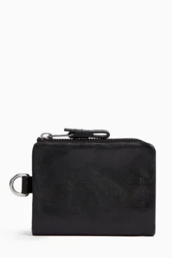 All Saints AllSaints Black Junction Wallet