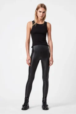 All Saints AllSaints Cora Black Leggings