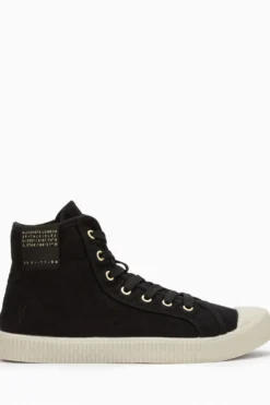 All Saints AllSaints Black Demmy High Top