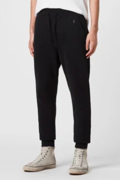 All Saints AllSaints Black Raven Sweatpants
