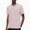 All Saints AllSaints Pink Reform Short Sleeve Polo Shirt