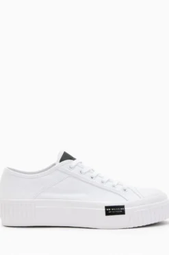 All Saints AllSaints Jackie White Flatform Shoes