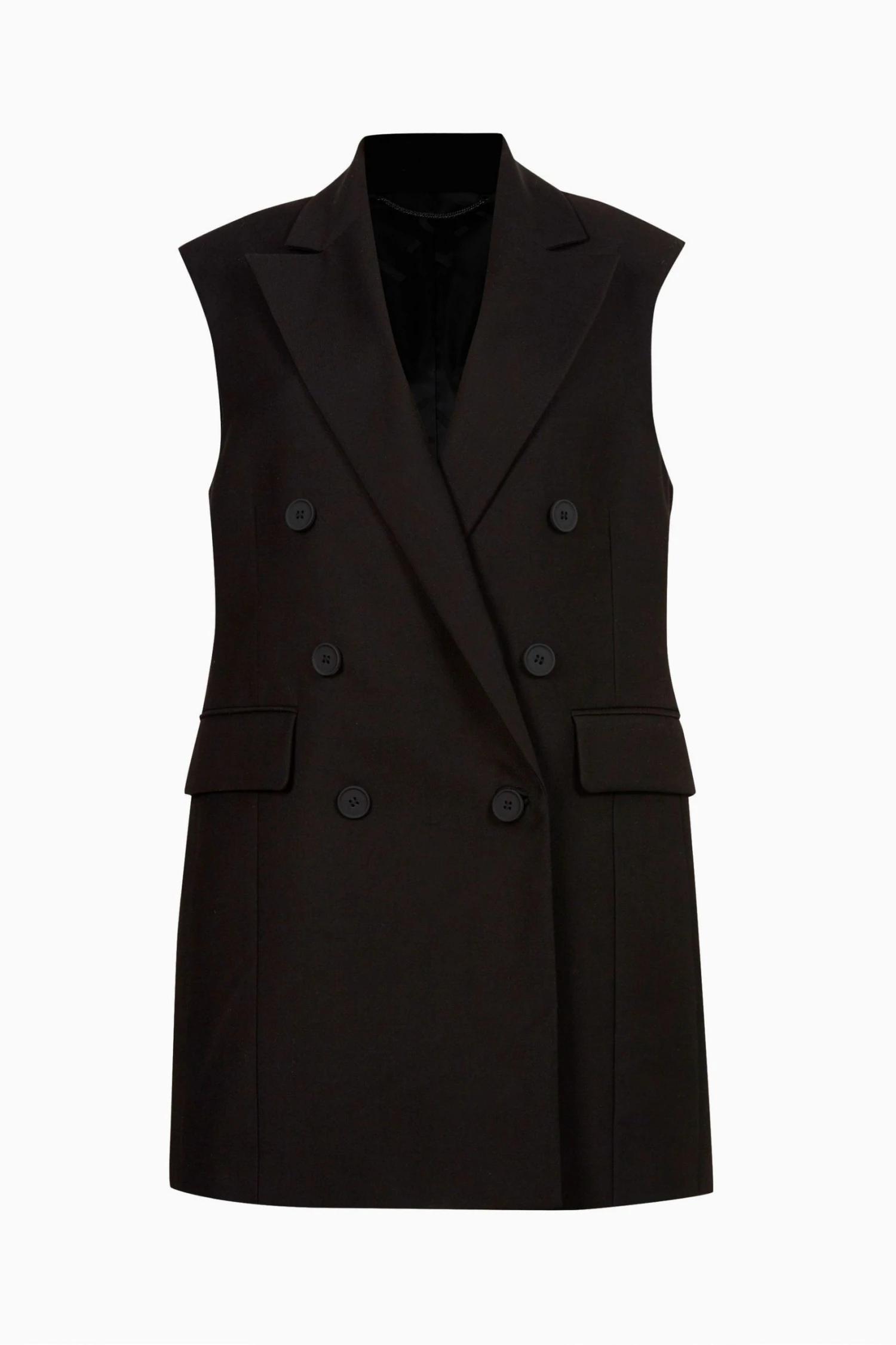 All Saints AllSaints Black Hanah Blazer - Image 9