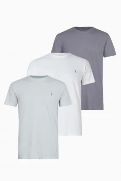 All Saints AllSaints Blue Tonic Short Sleeves Crew T-Shirt 3 Pack