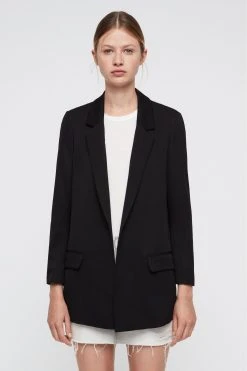 All Saints AllSaints Black Aleida Blazer