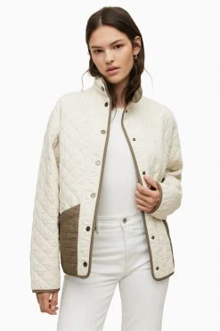 All Saints AllSaints Madison White Reverse Jacket